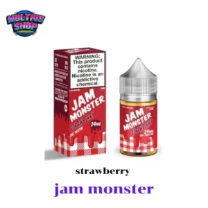 JAM MONSTER STRAWBEERY JAM MONSTER SALT NIC STRAWBEERY