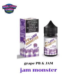 JAM MONSTER SALT NIC GRAPE JAM MONSTER SALT NIC GRAPE