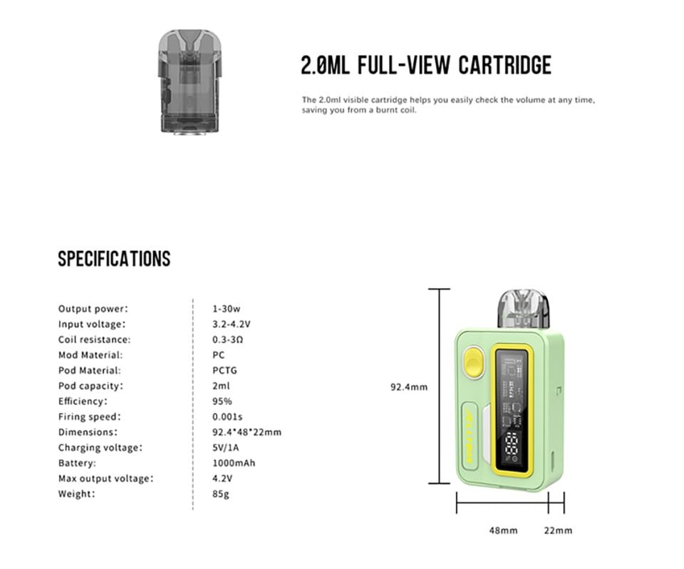 Rincoe Jellybox XS Pod Kit 6