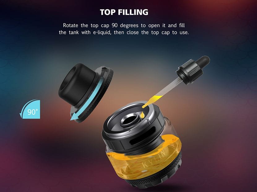 VANDY VAPE Kylin M Pro RTA Top Filling