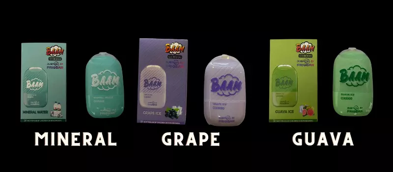 BAAM X Friobar OX 8000 Puffs 3 Flavor 2 BAAM X Friobar OX 8000 puffs 3 flavor 2