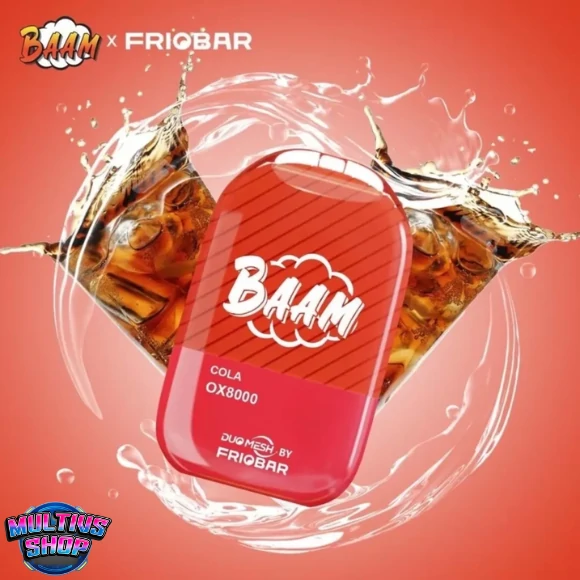 Baam X Friobar OX 8000 Puffs Cola Ice โคล่า