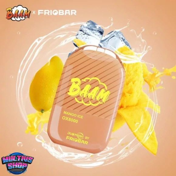 Baam X Friobar OX 8000 Puffs Mango Ice มะม่วง