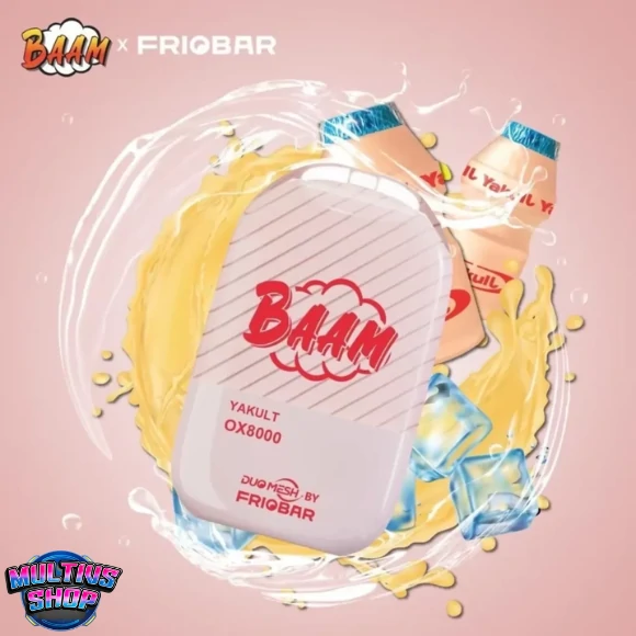 Baam X Friobar OX 8000 Puffs Yakult ยาคูลล์
