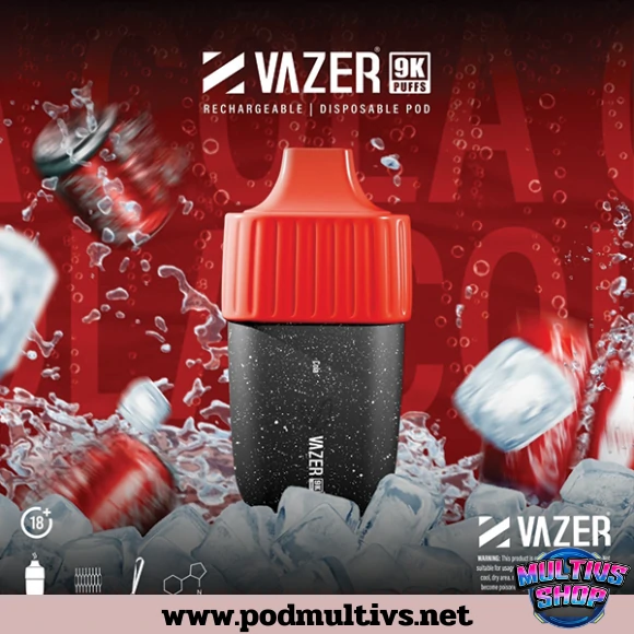 Vazer 9000 Puffs Cola โคล่า Vazer 9000 Puffs Cola โคล่า