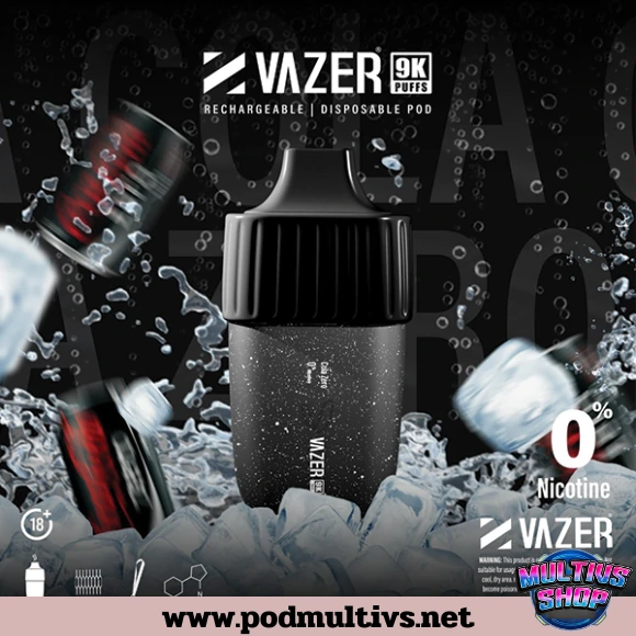 Vazer 9000 Puffs Cola Nic0 โคล่า นิค 0% Vazer 9000 Puffs Cola Nic0 โคล่า นิค 0%