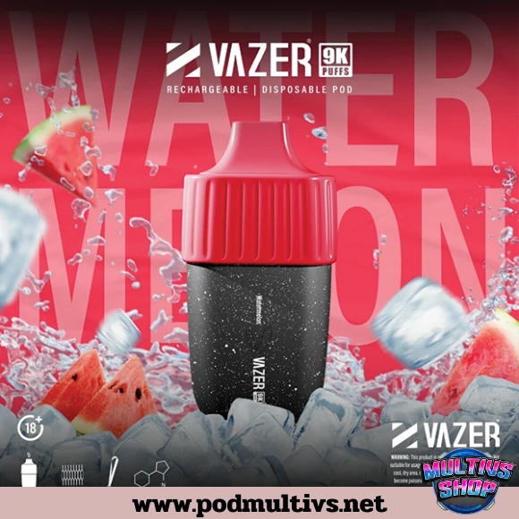 Vazer 9000 Puffs Watermelon แตงโม Vazer 9000 Puffs Watermelon แตงโม