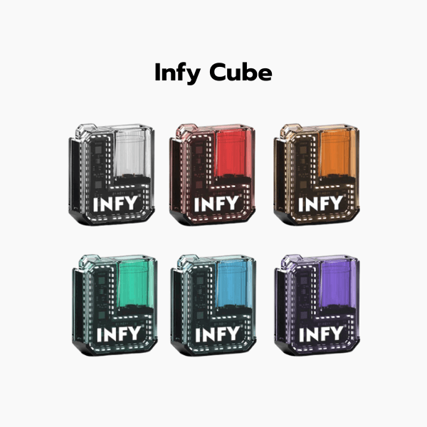 บุหรี่ไฟฟ้าราคาหลักร้อย Infy Cube