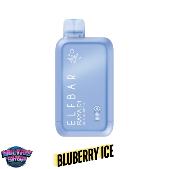 ELFbar RAYA D1 10000 Puffs Blueberry Ice บลูเบอร์รี