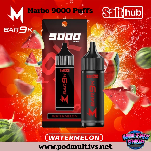 Marbo Bar 9000 Puffs Watermelon แตงโม