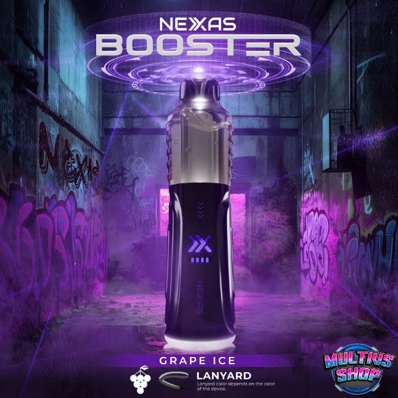 Nexas Booster 16000 Puffs Grape Ice Nic50