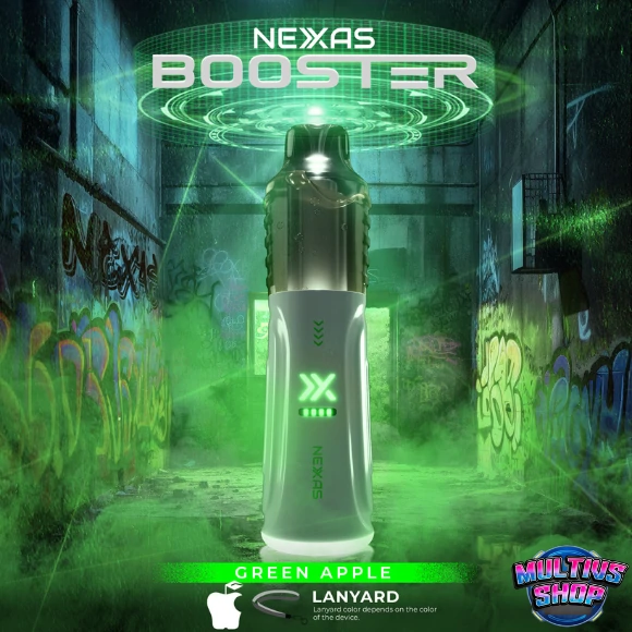 Nexas Booster 16000 Puffs Green Apple