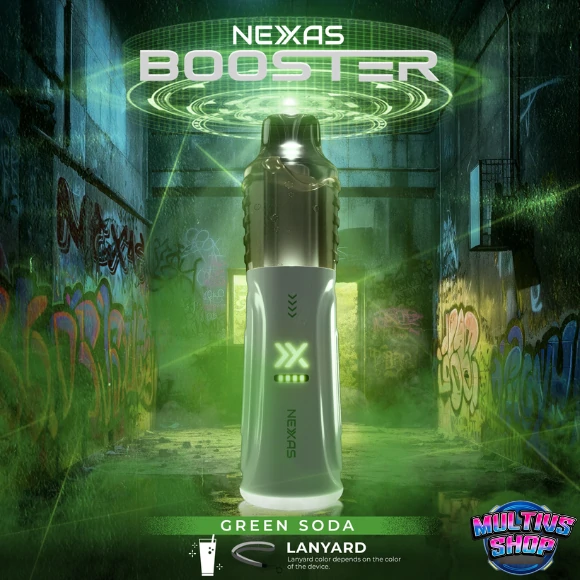 Nexas Booster 16000 Puffs Green Soda