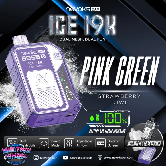 Nevoks Bar Ice 19000 Puffs 19k Purple