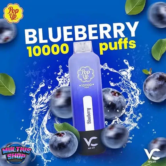 Pop Up Vc 10000 Puffs Blueberry บลูเบอร์รี