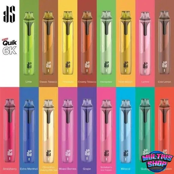 Ks Quik 6000 Puffs Flavor มีให้เลือก 17 กลิ่น Ks Quik 6000 Puffs Flavor มีให้เลือก 17 กลิ่น
