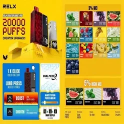 relx 20000 puffs