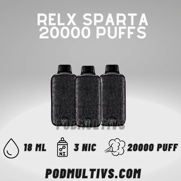 พอตใช้แล้วทิ้ง 20k relx sparta