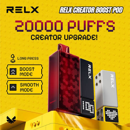 จุดเด่นของพอตเปลี่ยนหัว Relx Creator 20K