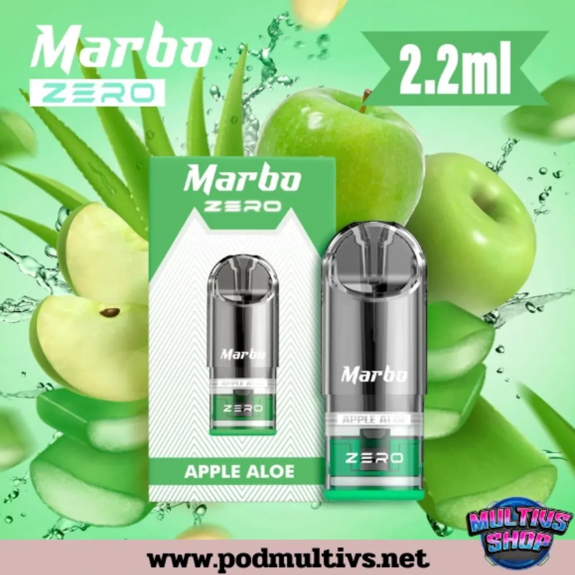 หัวพอต Marbo Zero กลิ่นแอปเปิ้ล