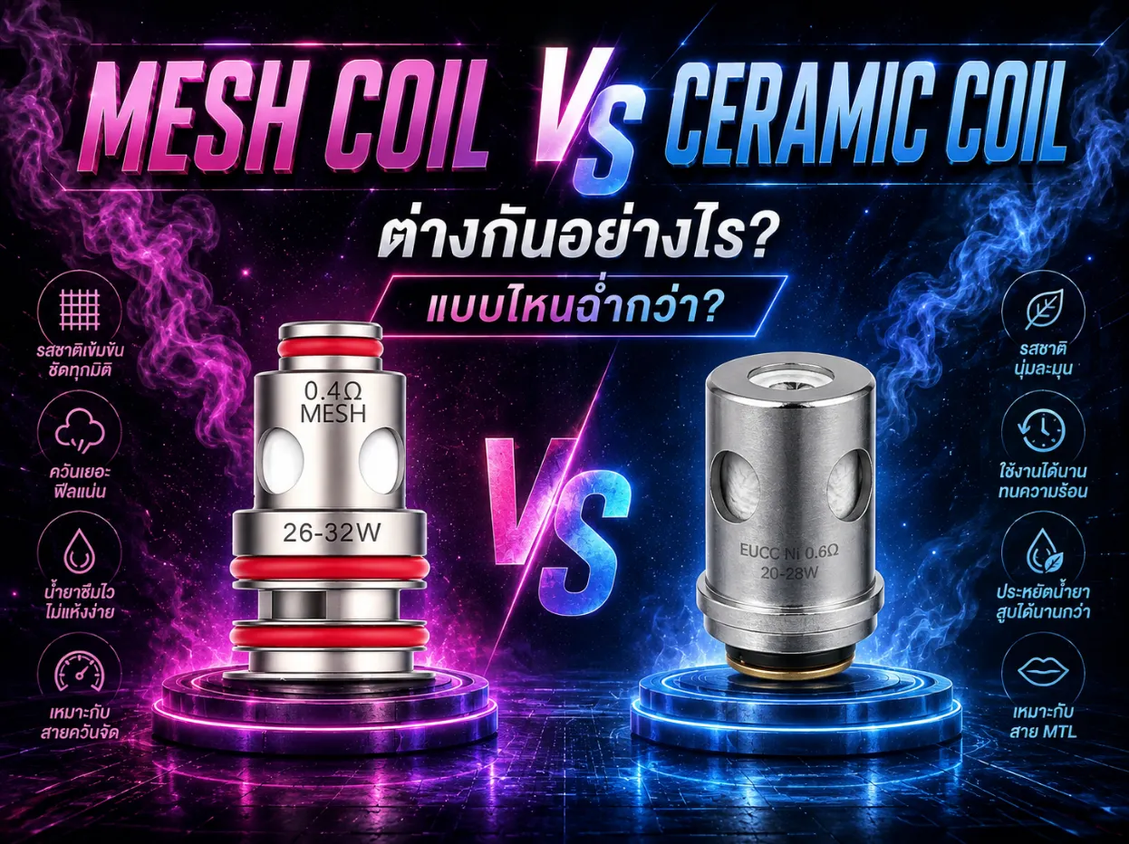 meshcoil vs ceramiccoil